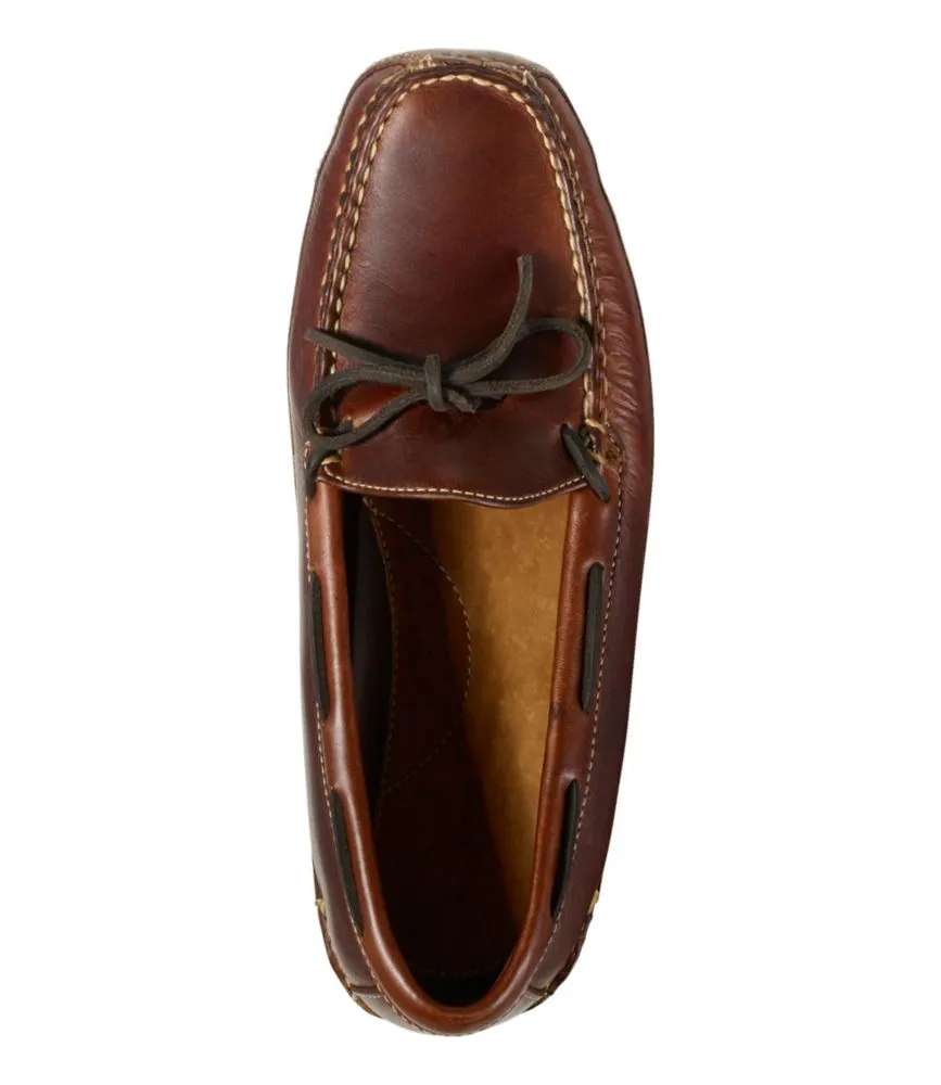 Men's Leather Double-Sole Slippers, Leather-Lined