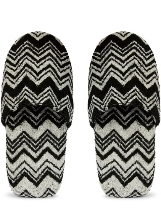 Missoni Home   Keith bath slippers 