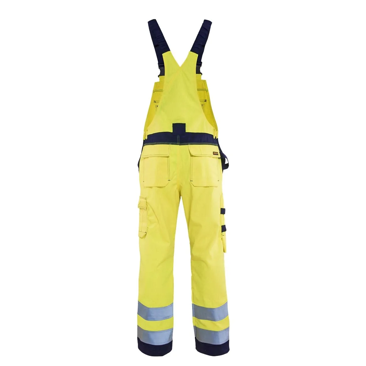 Multinorm&#x20;Bib&#x20;Trouser&#x20;2608&#x20;High&#x20;Vis&#x20;Geel&#x2F;Marineblauw&#x20;-&#x20;Bl&#xE5;kl&#xE4;der