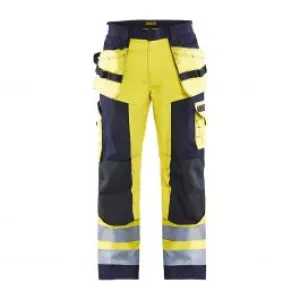 Multinorm&#x20;Craftsman&#x20;Trouser&#x20;1579&#x20;High&#x20;Vis&#x20;Geel&#x2F;Marineblauw&#x20;-&#x20;Bl&#xE5;kl&#xE4;der