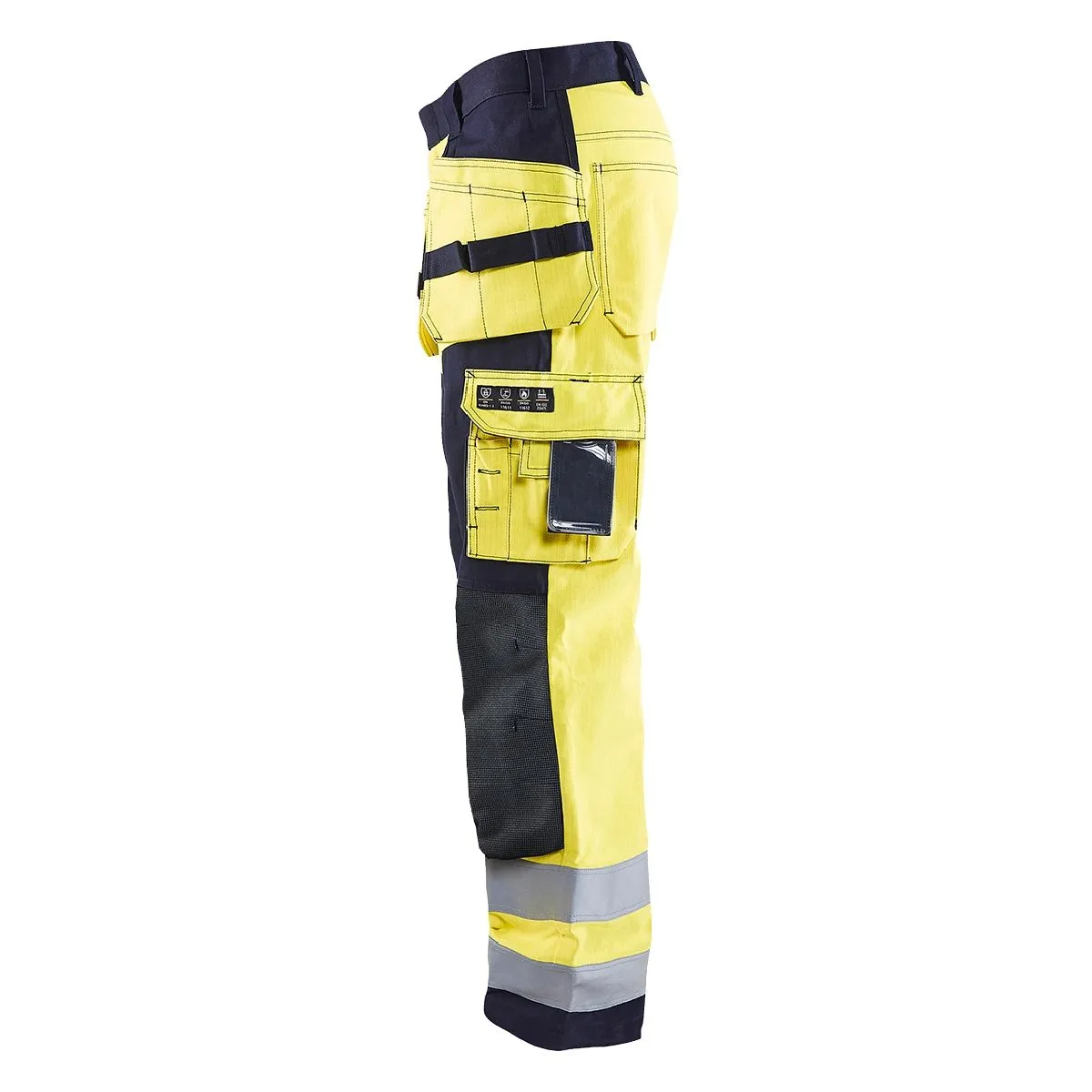 Multinorm&#x20;Craftsman&#x20;Trouser&#x20;1579&#x20;High&#x20;Vis&#x20;Geel&#x2F;Marineblauw&#x20;-&#x20;Bl&#xE5;kl&#xE4;der