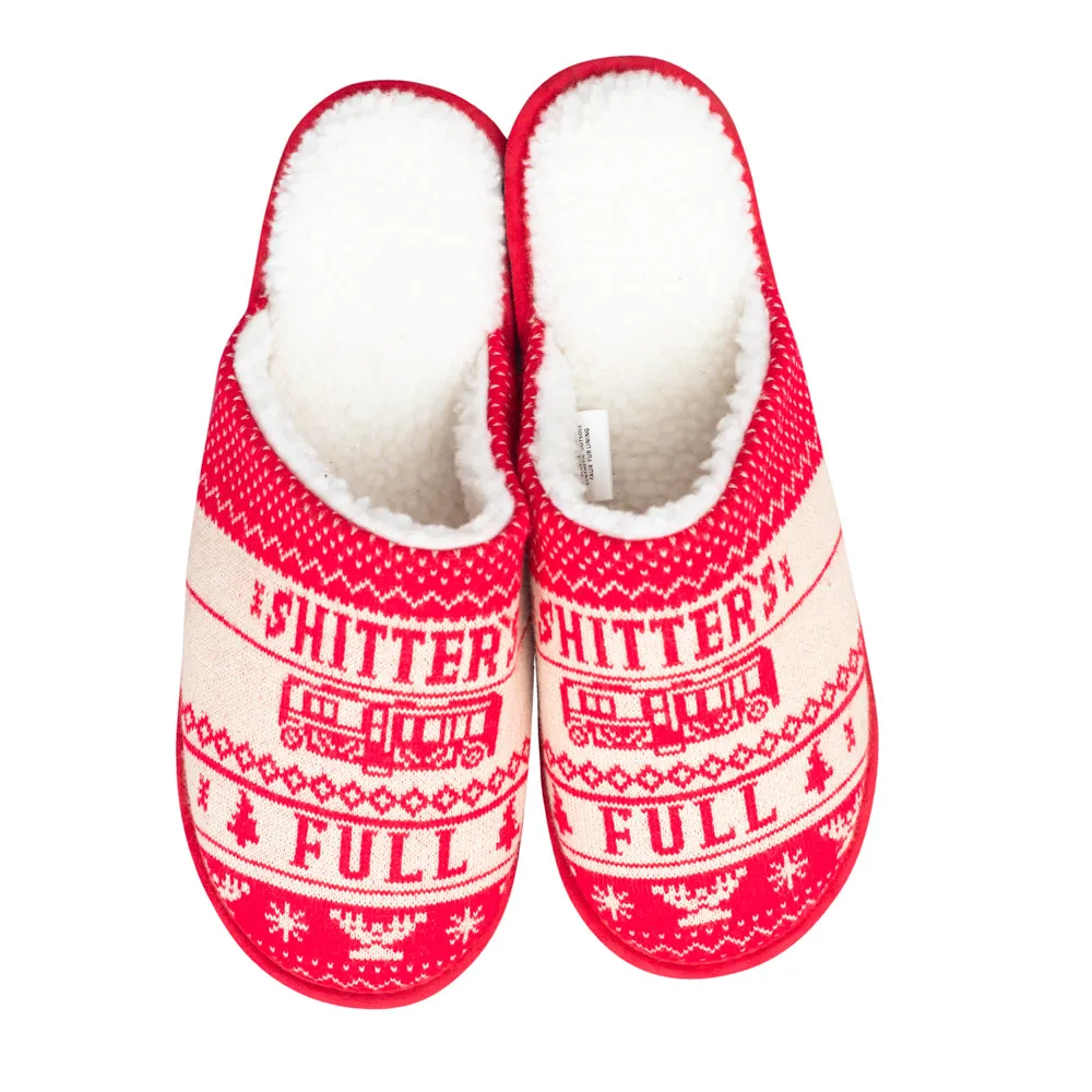 National Lampoon Christmas Vacation Shitter's Full Slippers