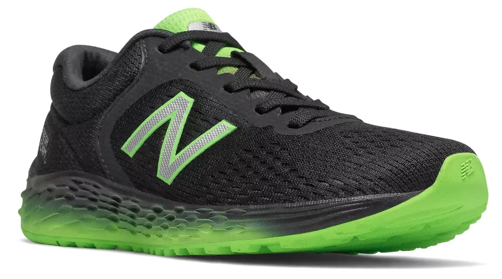 New Balance Black/RGB Green Arishi v2 Children's Sneaker