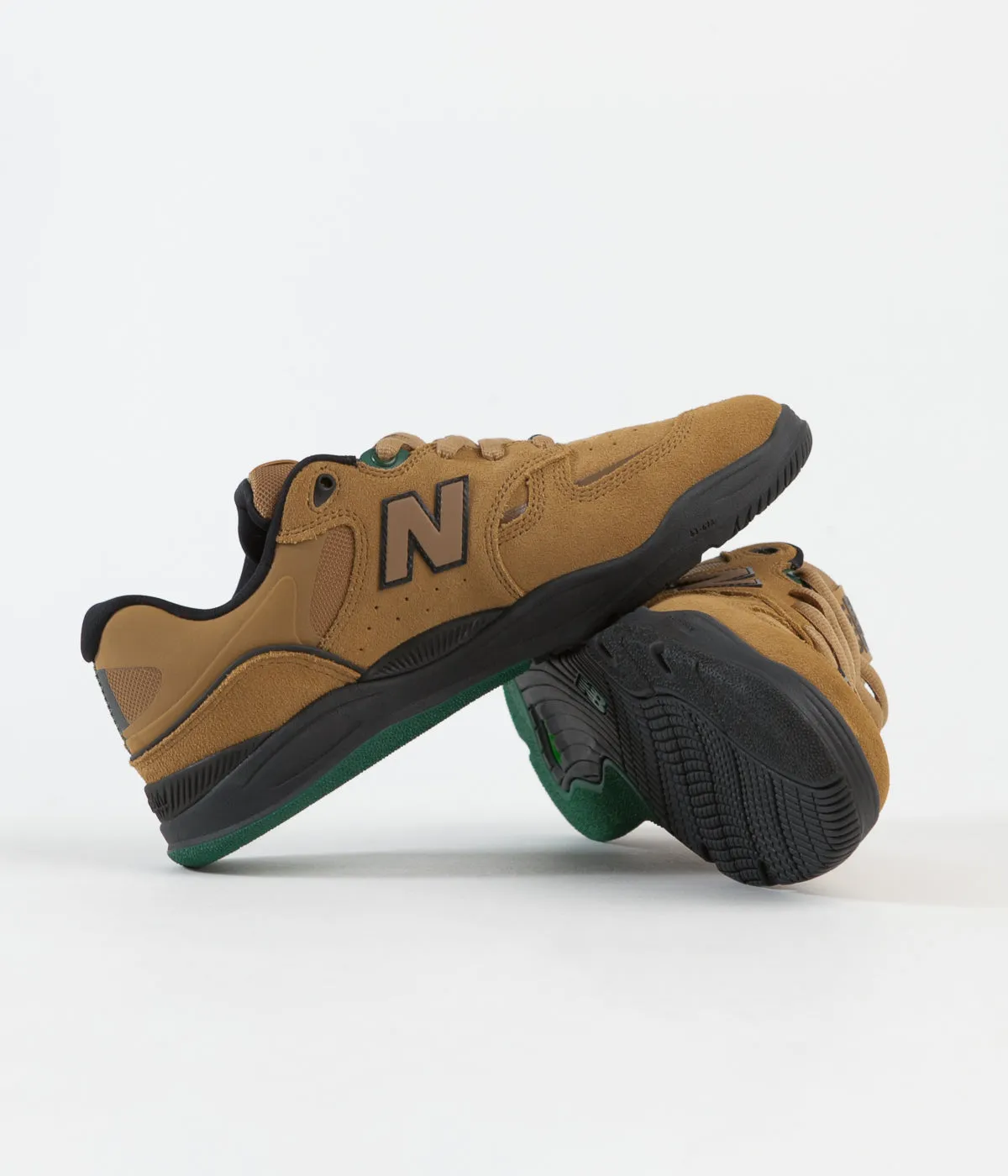 New Balance Numeric 1010 Tiago Lemos Shoes - Brown / Green