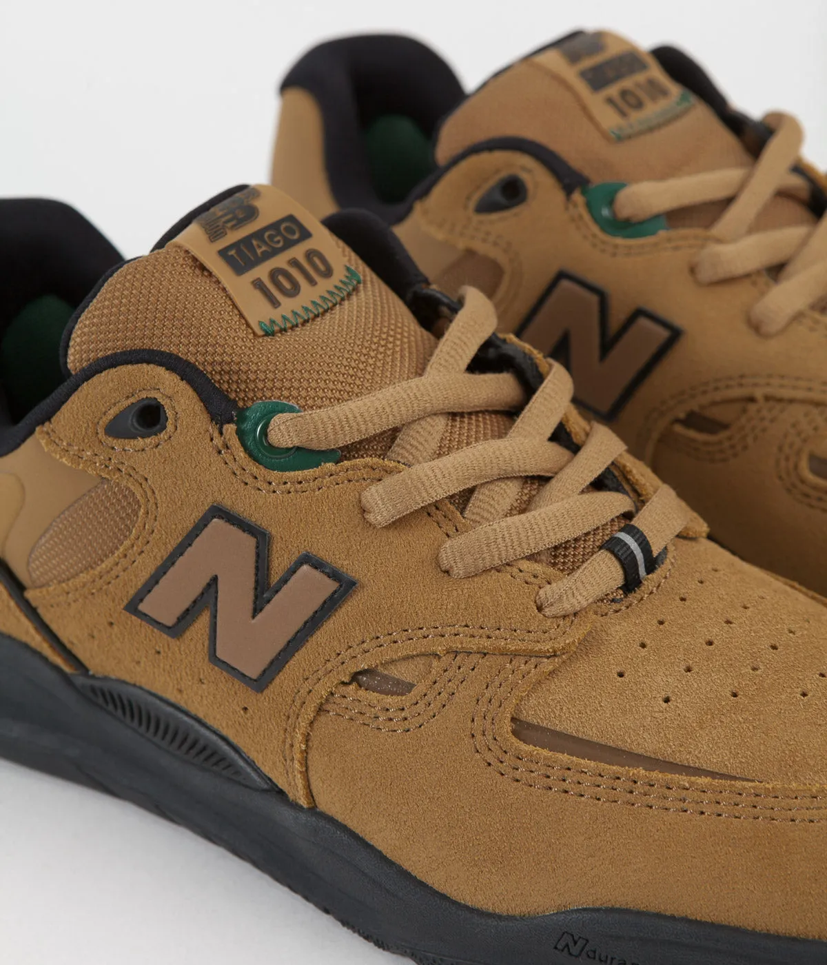 New Balance Numeric 1010 Tiago Lemos Shoes - Brown / Green