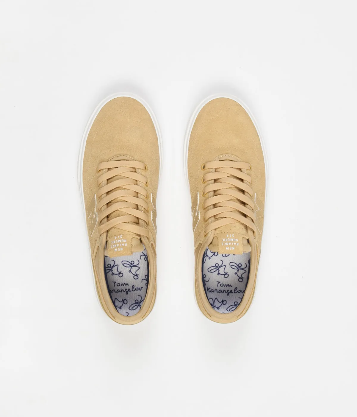 New Balance Numeric 379 Shoes - Wheat / Sea Salt - Tom Karangelov