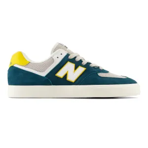 New Balance Numeric 574 Vulc Skateboard Shoe - Spruce/White