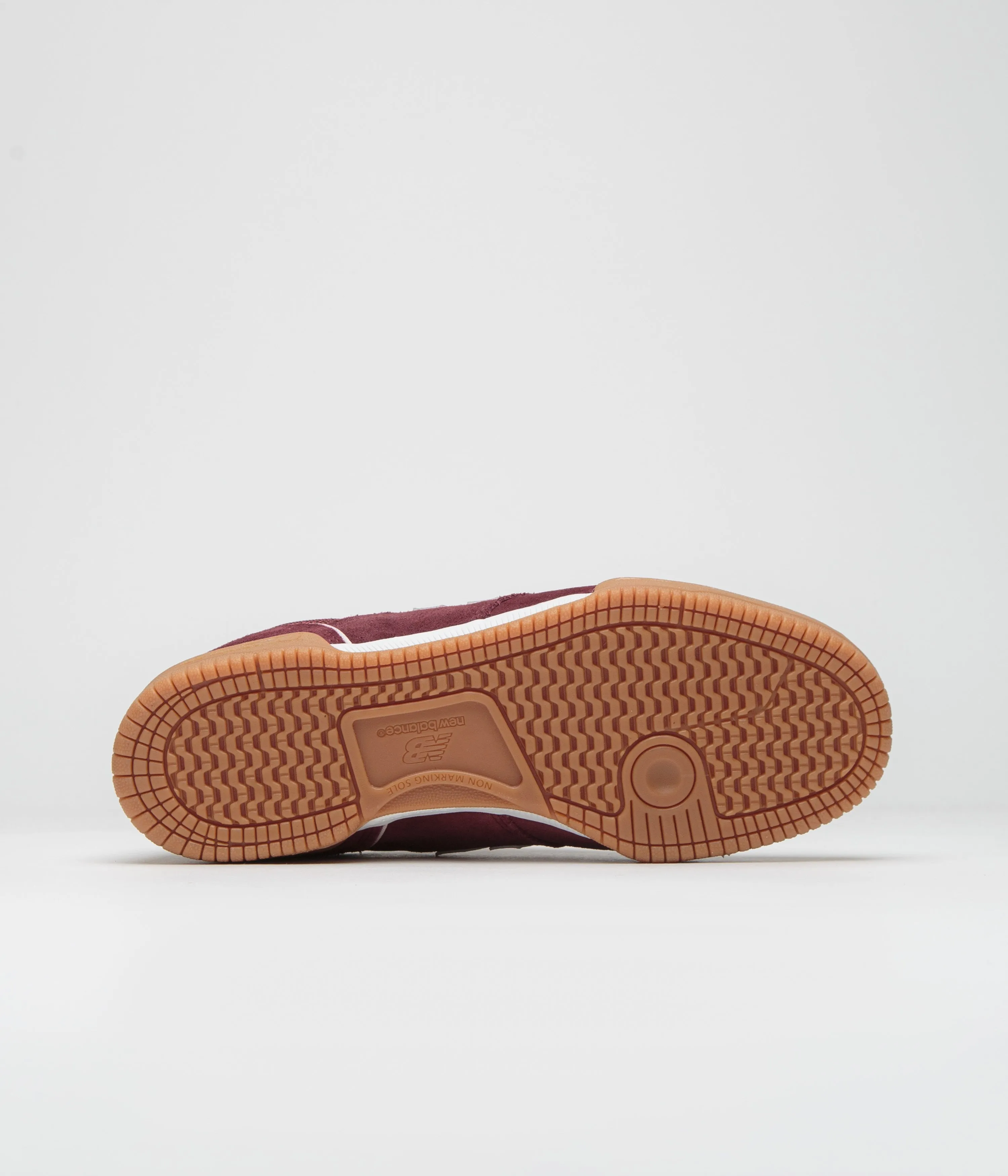 New Balance Numeric 600 Tom Knox Shoes - Burgundy / Gum