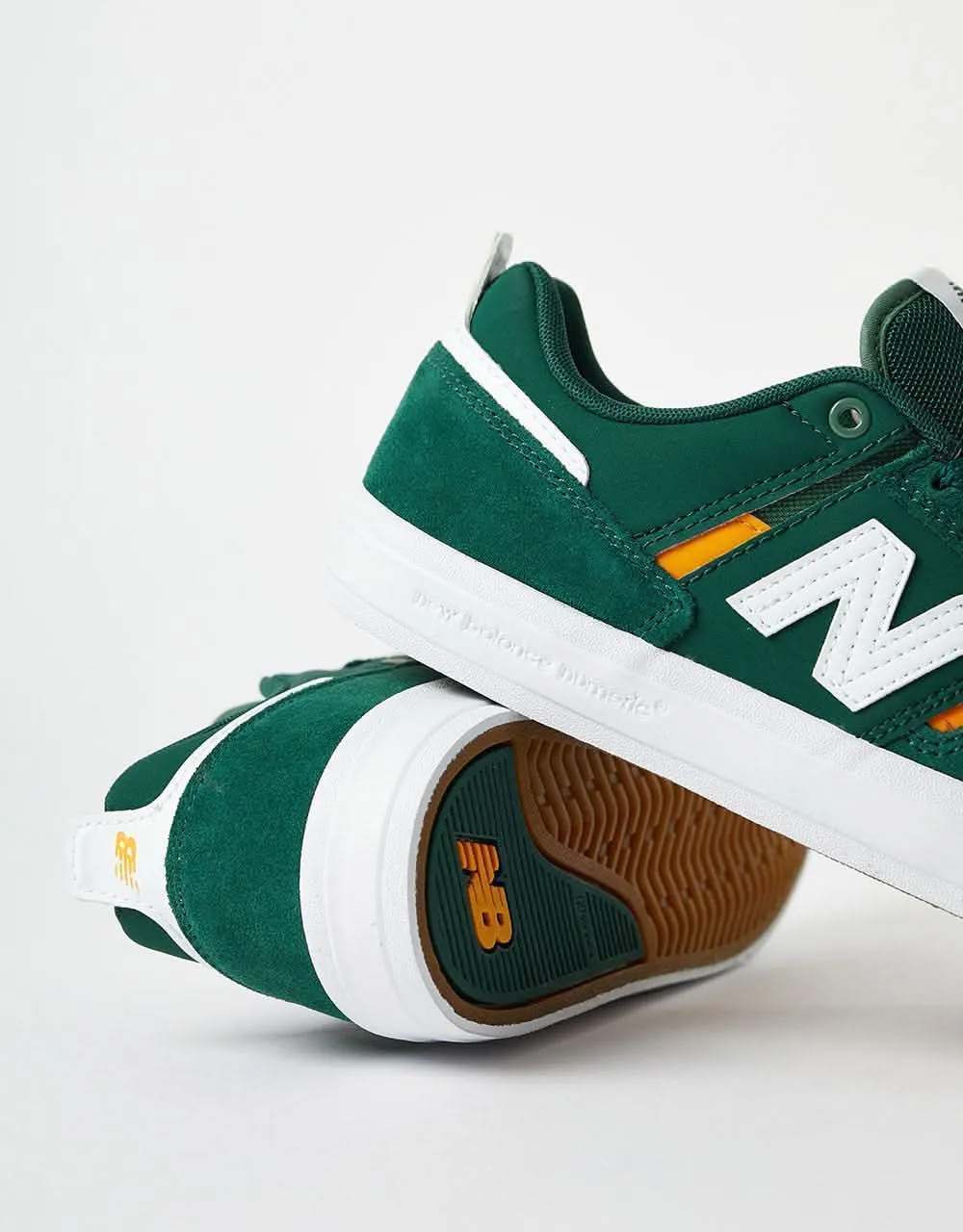 New Balance Numeric Jamie Foy 306 Skate Shoes - Forest/Orange