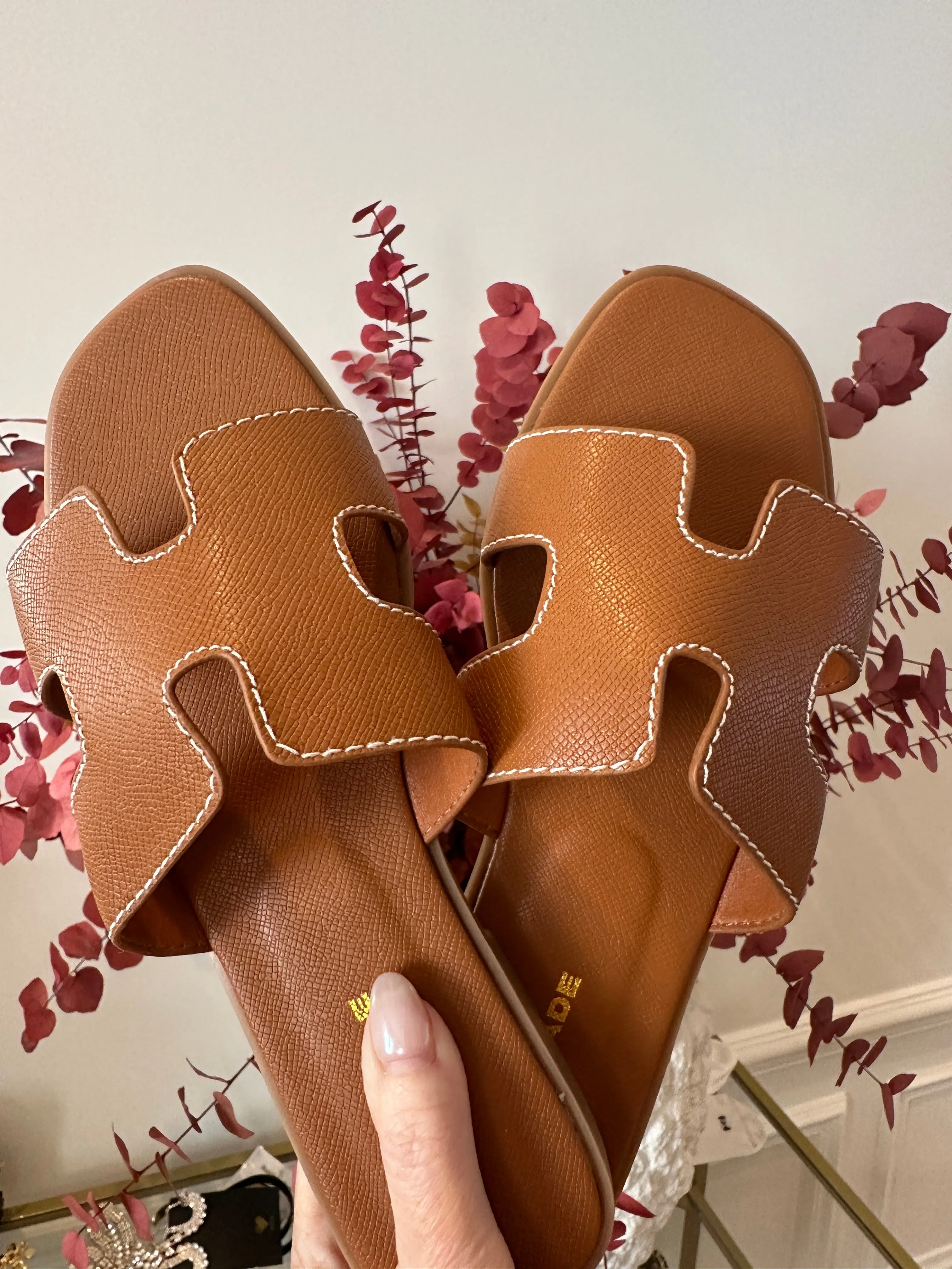 NEW!! France Sandal in Brown