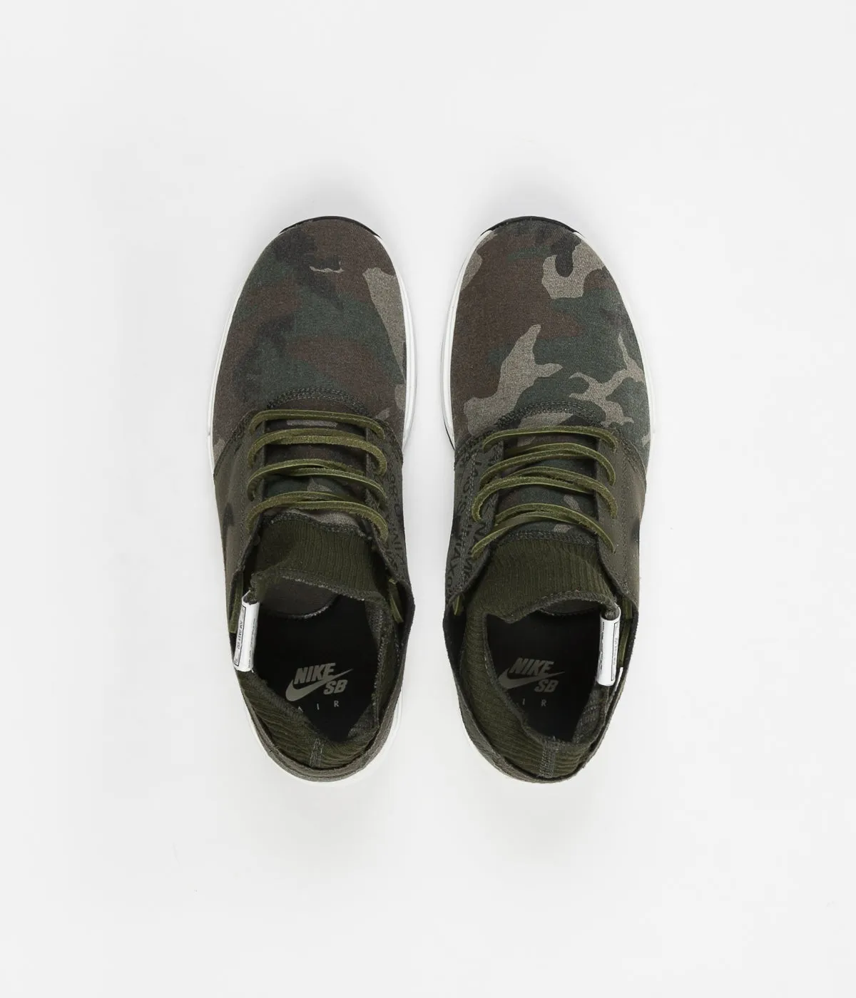 Nike SB Air Max Janoski 2 Premium Shoes - Iguana / Black - Cargo Khaki - Desert Ore