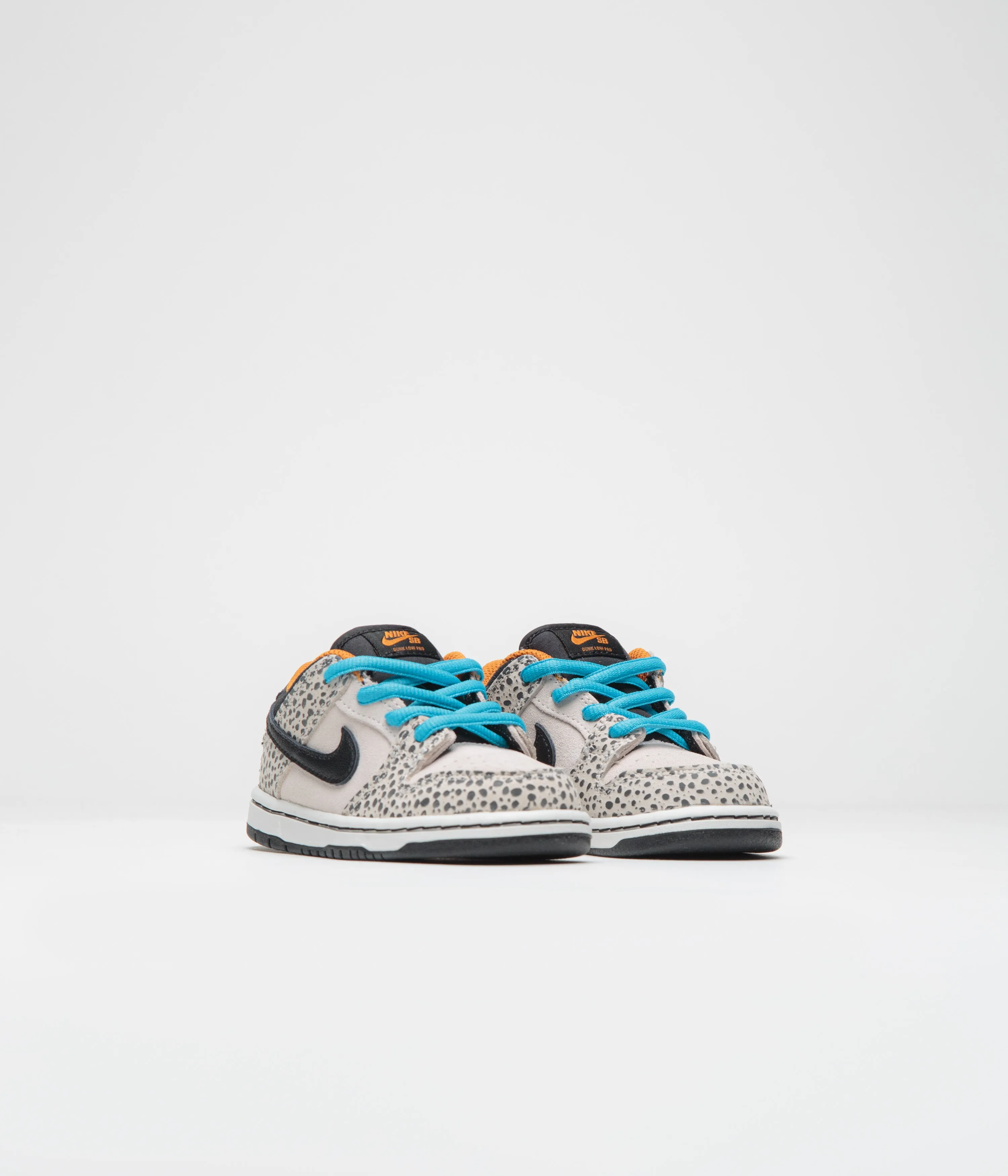 Nike SB Dunk Low Pro Electric (Toddler) Shoes - Phantom / Black - Black - Monarch