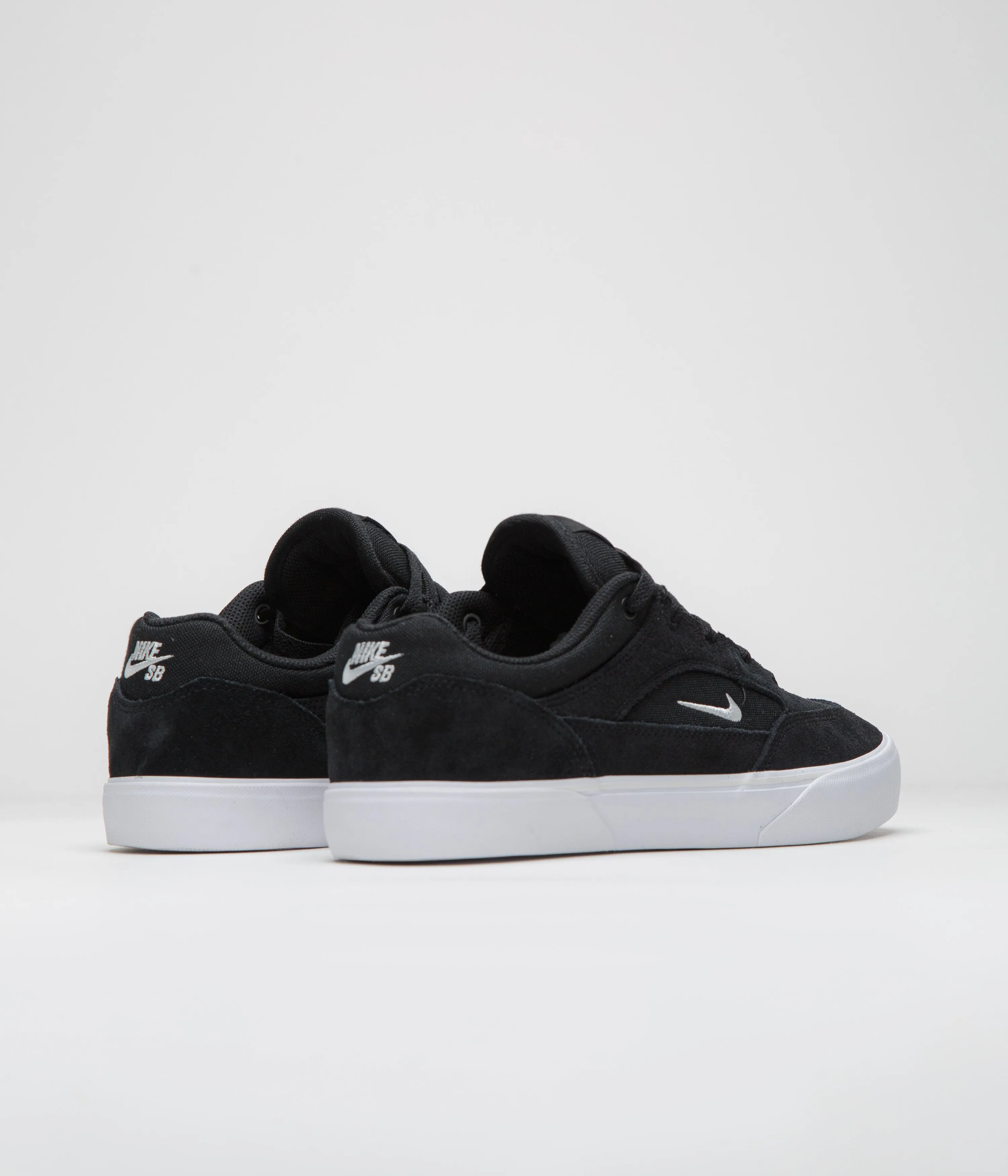 Nike SB Malor Shoes - Black / White - Black - White