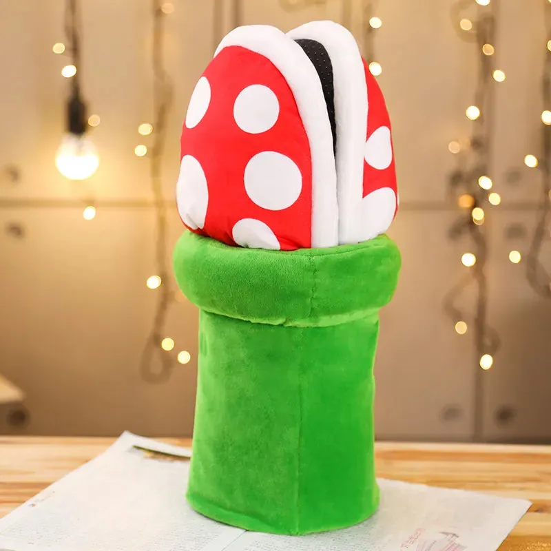 Piranha Plant Slippers - Mushroom Slippers