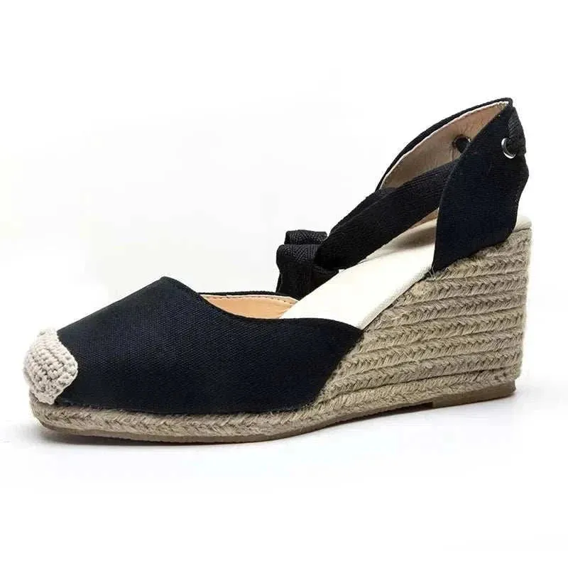 Platform Heels: Bottom Strap Ladies Sandals - Stylish & Comfortable