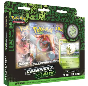 Pokemon Tcg: Champions Path Pin Collection - Turffield