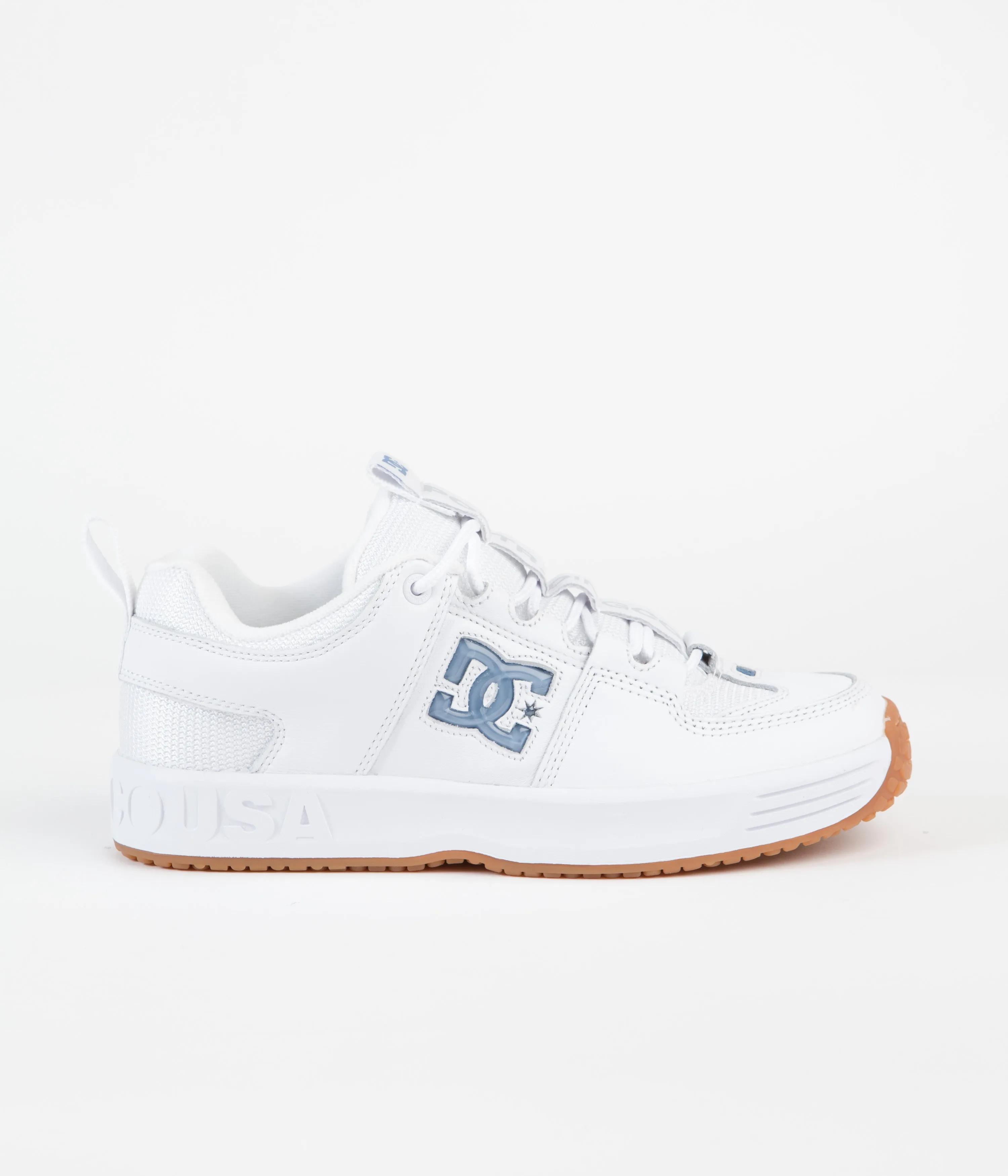 Pop Trading Company x DC Lynx OG Shoes - White / Blue Shadow