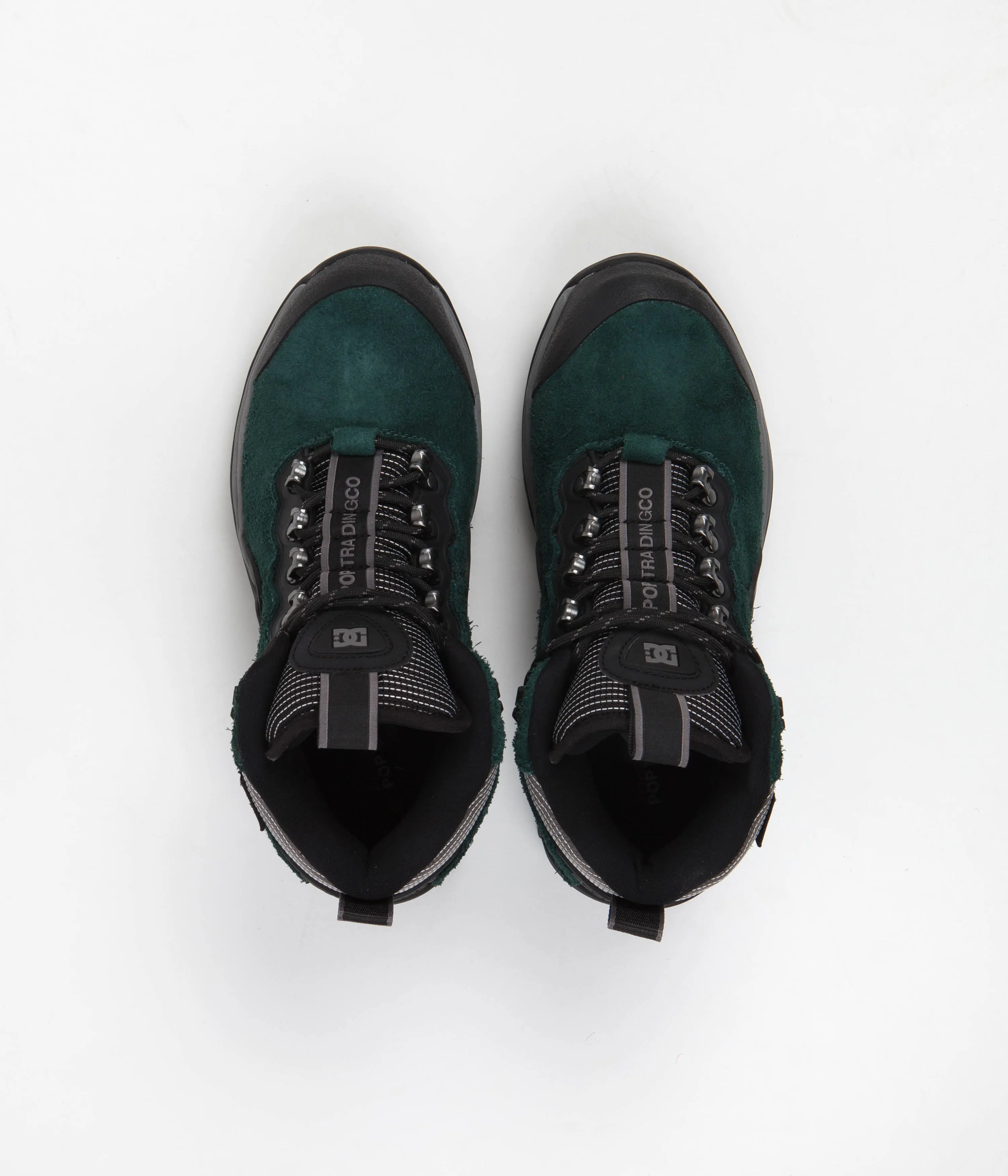 Pop Trading Company x DC Navigator Shoes - Black / Green