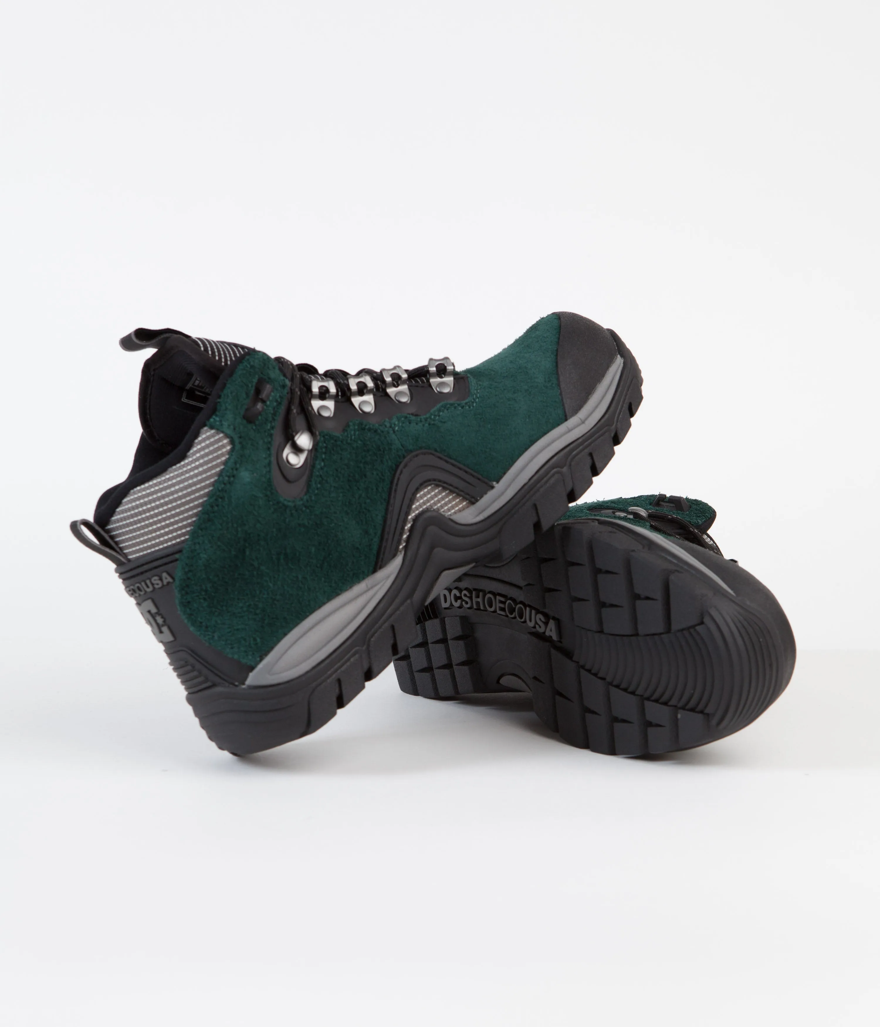 Pop Trading Company x DC Navigator Shoes - Black / Green