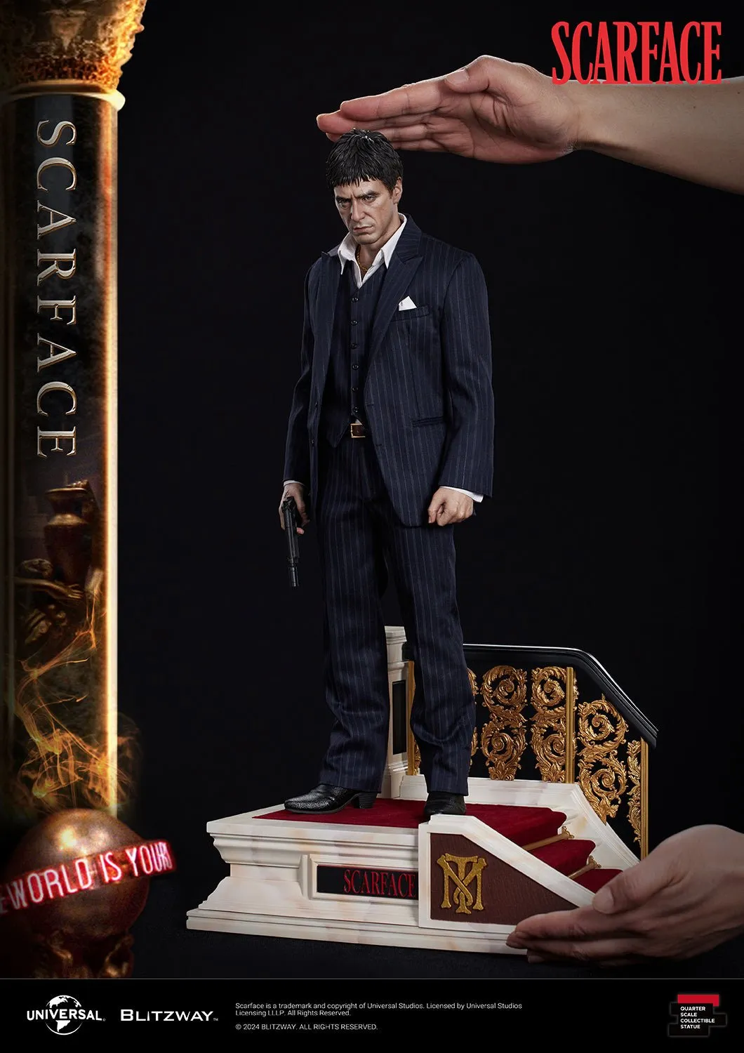 PRE-ORDER: Blitzway Scarface Tony Montana (Standard Ver.) 1/4 Superb Scale Statue