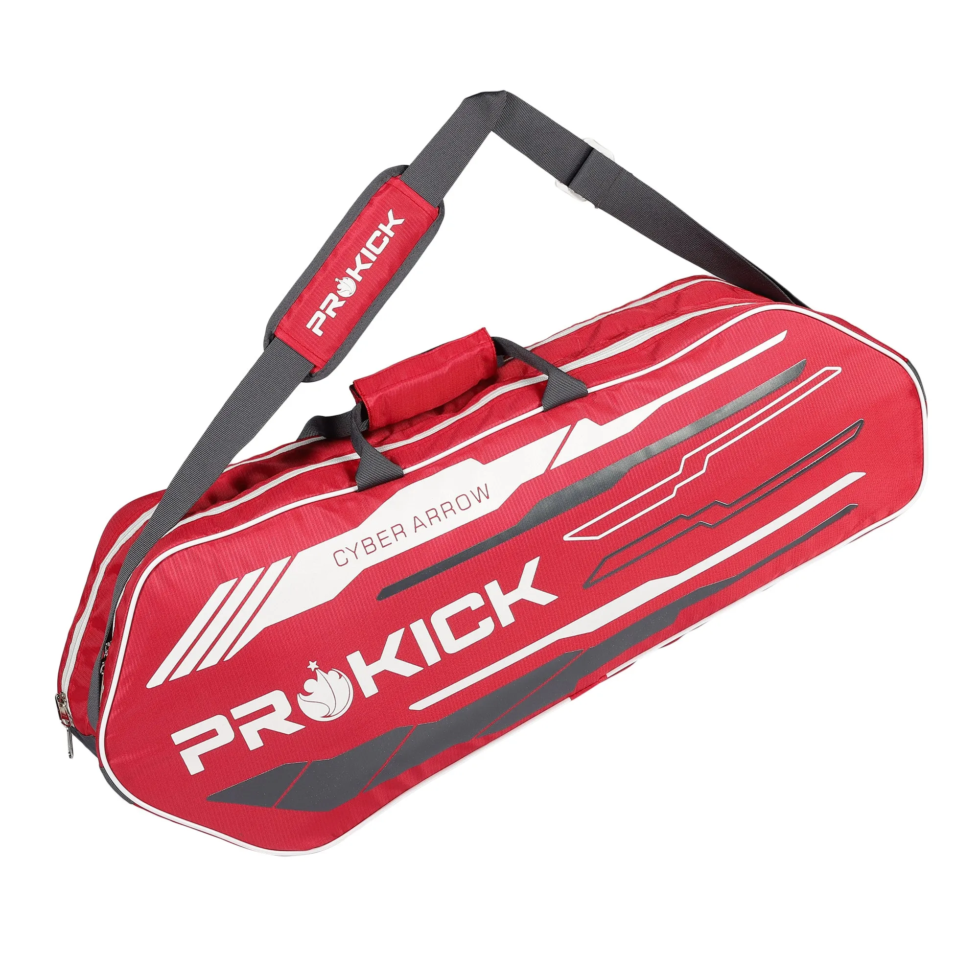 Prokick Cyber Arrow Badminton Kitbag with Free Shoe Bag