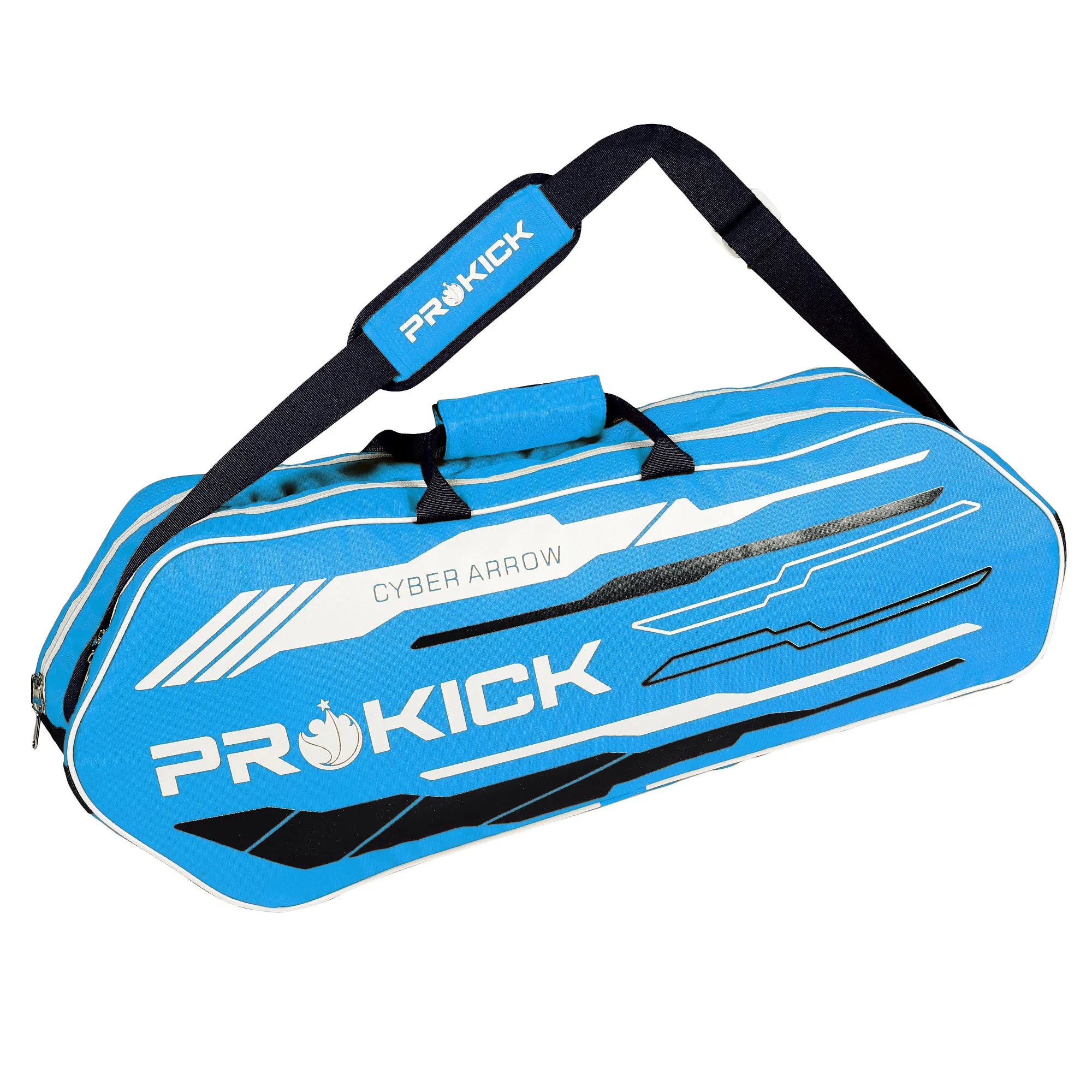 Prokick Cyber Arrow Badminton Kitbag with Free Shoe Bag