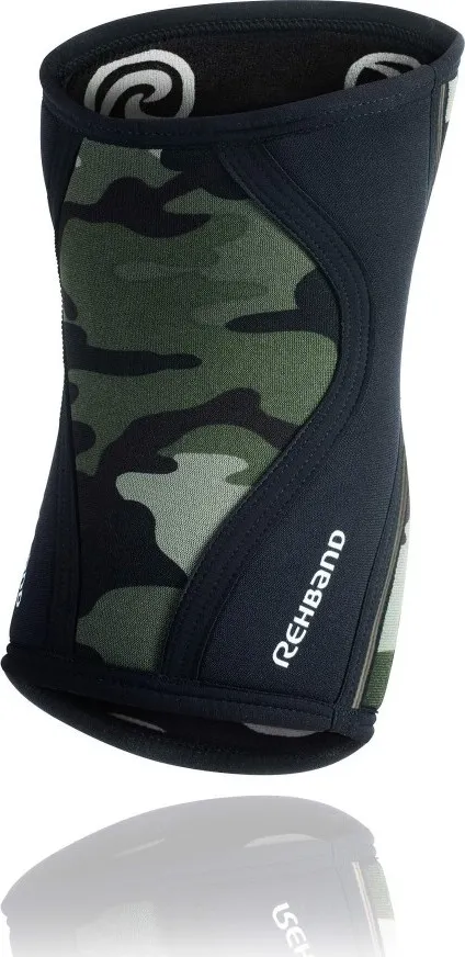 Rehband Rx Knee-Sleeve 5mm Black/Camo | Buy Rehband Rx Knee-Sleeve 5mm Black/Camo here | Outnorth