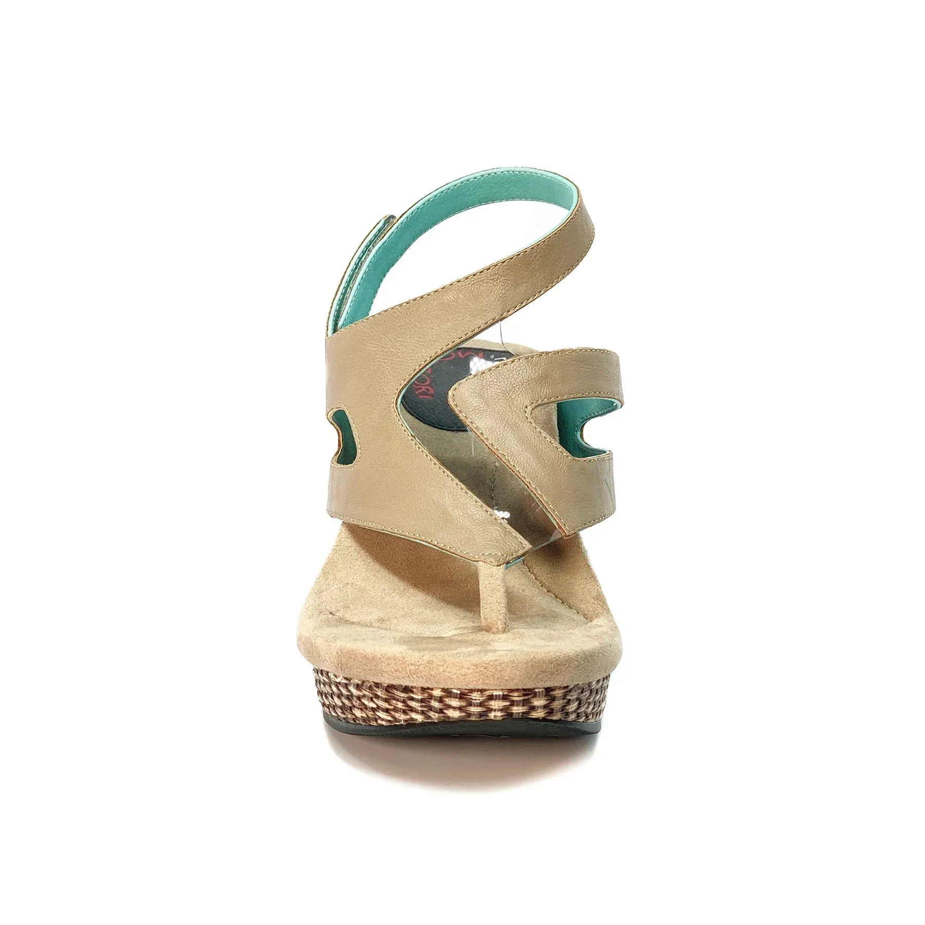 Reversible Sandals With Cut Out Design