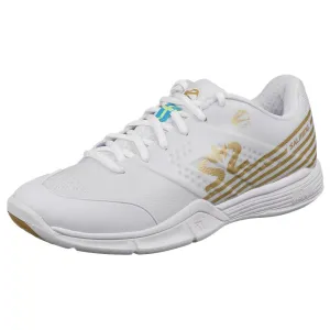 Salming Women's Viper 5 - White/Gold