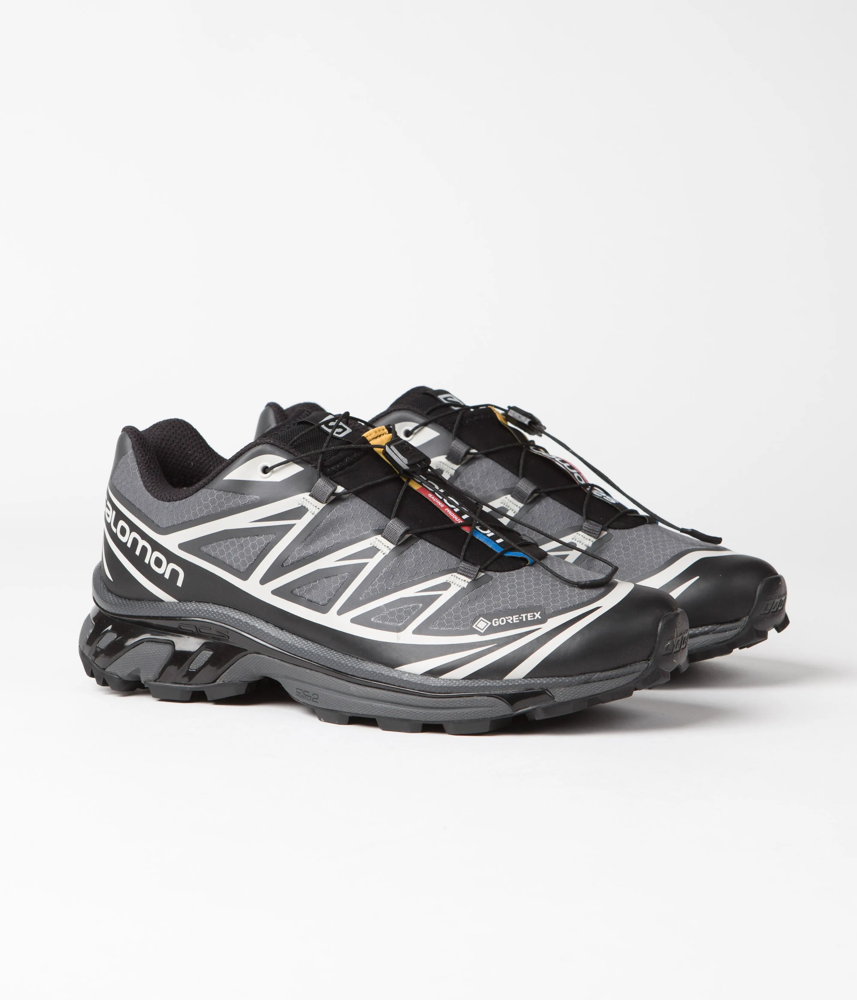 Salomon XT-6 GTX Shoes - Black / Ebony / Lunar Rock