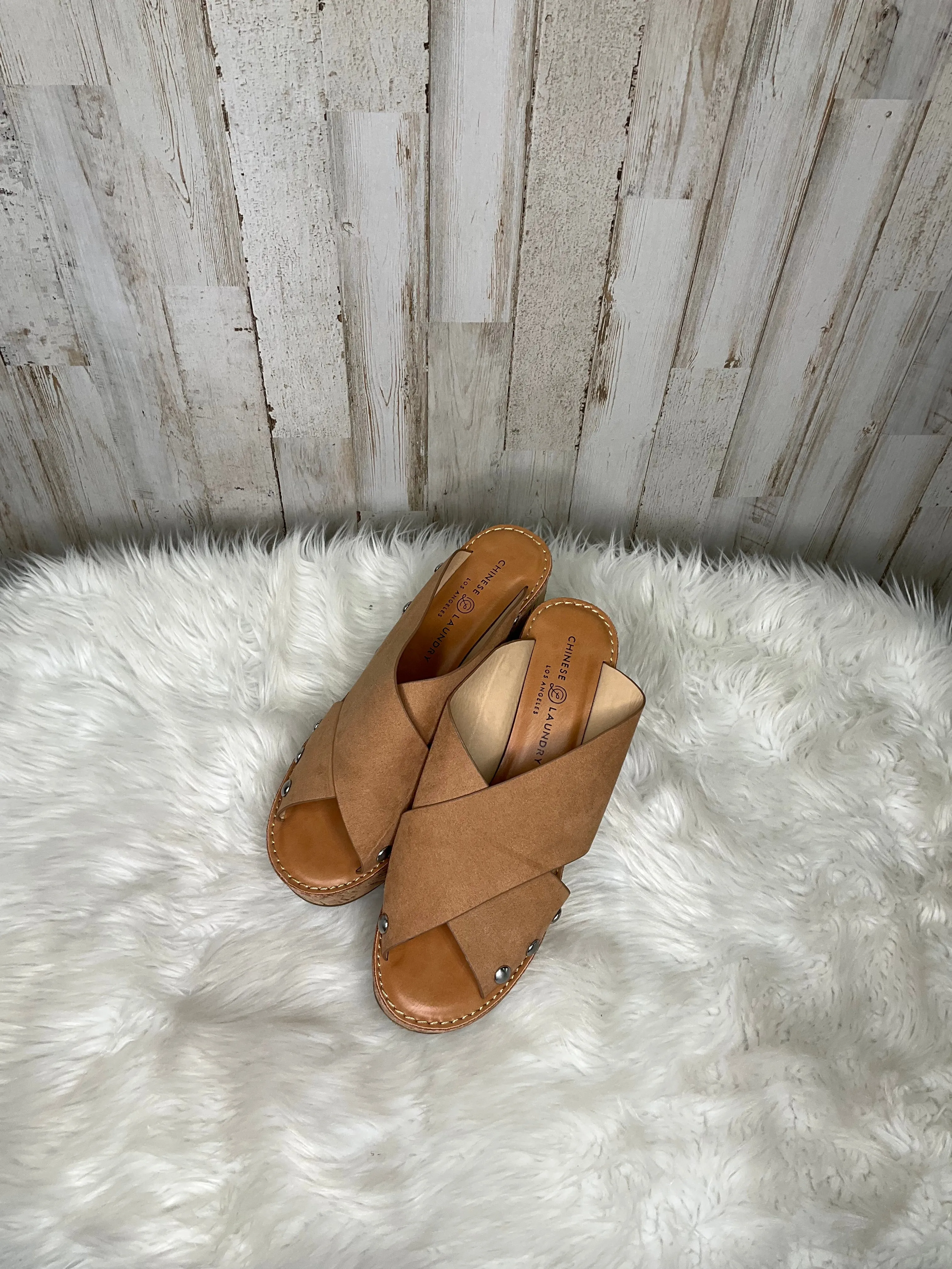 Sandals Heels Wedge By Chinese Laundry  Size: 10