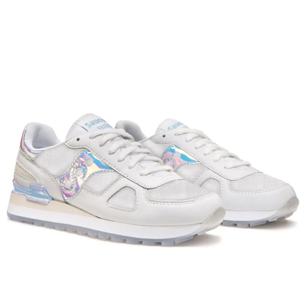 Scarpe Donna Saucony Sneakers Shadow Original White - Iridescent