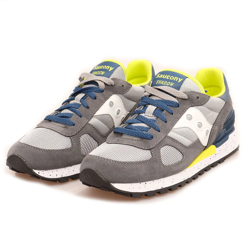 Scarpe Uomo Saucony Sneakers Shadow Original Grey - Blue - Yellow