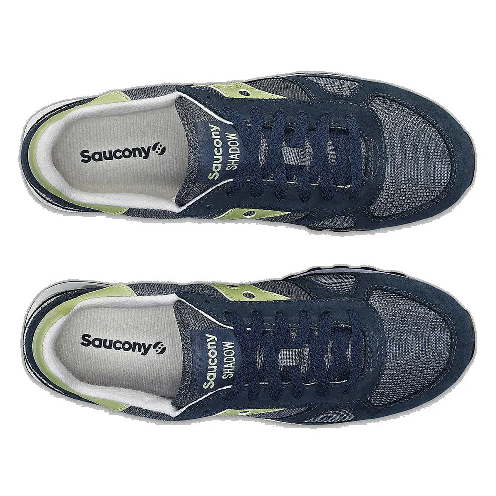 Scarpe Uomo Saucony Sneakers Shadow Original Navy - Lime