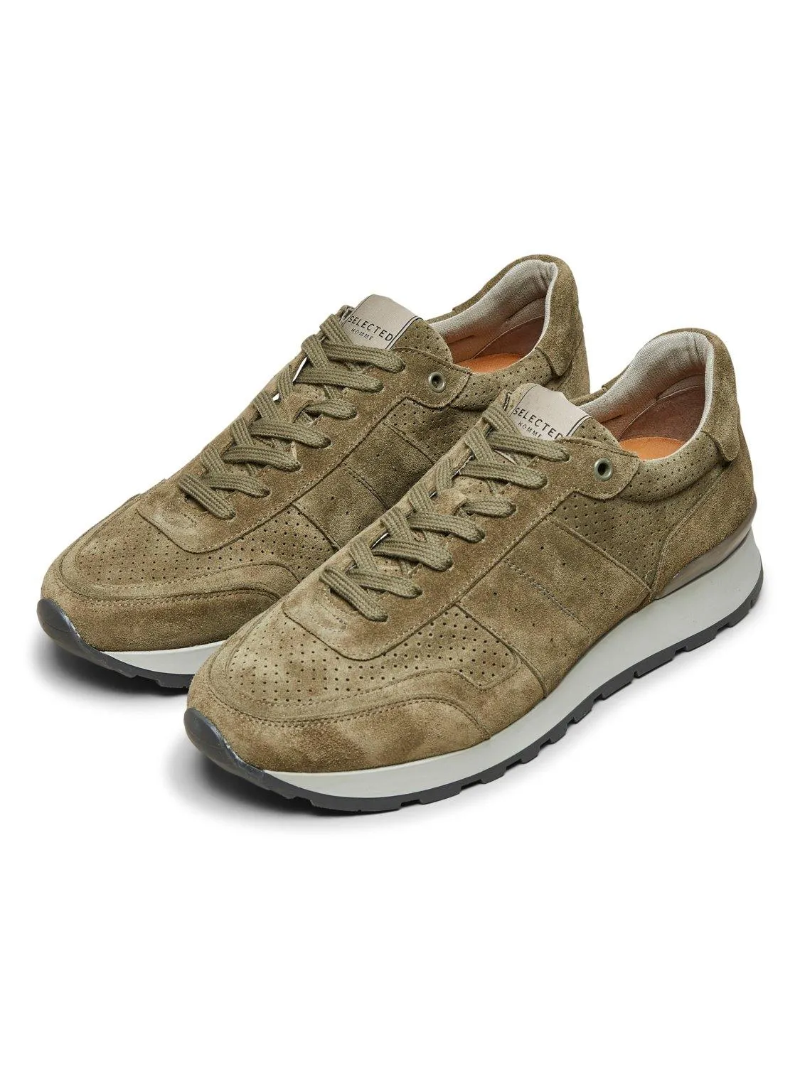 Selected Homme Frank - Sneaker af skind & ruskind