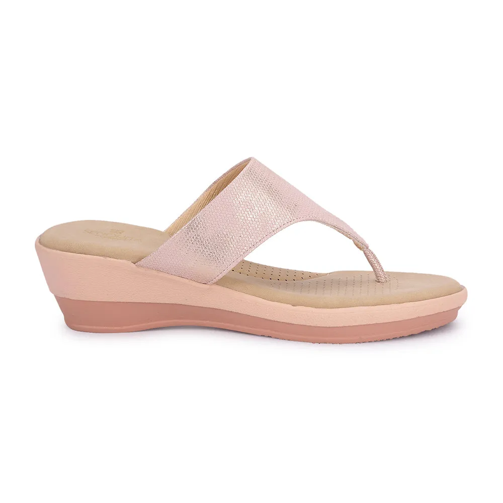 Senorita Casual Pink Wedge Heels for women LDF-2 By Liberty