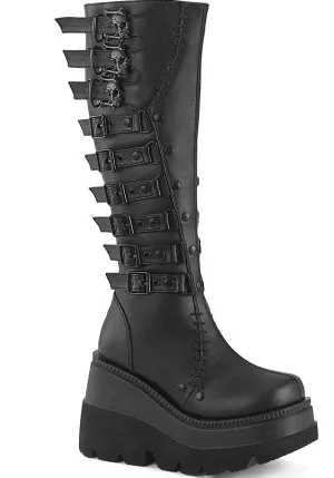 SHAKER-232 [Black] | PLATFORM BOOTS [PREORDER]