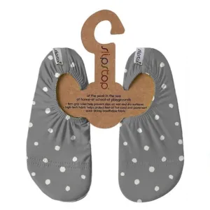 Slipstop Water Shoes Grey Polka Dots