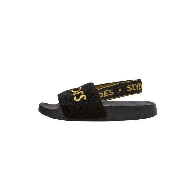 Slydes Coin Women Lifestyle Slippers Black / Gold S0220S500-W