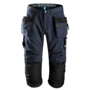 Snickers&#x20;6103&#x20;LiteWork,&#x20;37.5&#xAE;&#x20;Work&#x20;Pirate&#x20;Trousers&#x2B;&#x20;with&#x20;Holster&#x20;Pockets&#x20;-&#x20;Navy