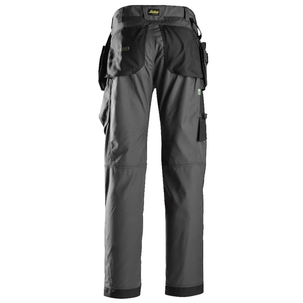 Snickers&#x20;6923&#x20;FlexiWork,&#x20;Floorlayer&#x20;Trousers&#x2B;&#x20;with&#x20;Holster&#x20;Pockets&#x20;-&#x20;Steel&#x20;Grey