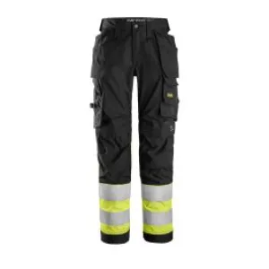 Snickers&#x20;High-Vis&#x20;Work&#x20;Trouser&#x20;Class&#x20;1&#x20;Women&#x20;6734&#x20;-&#x20;Yellow