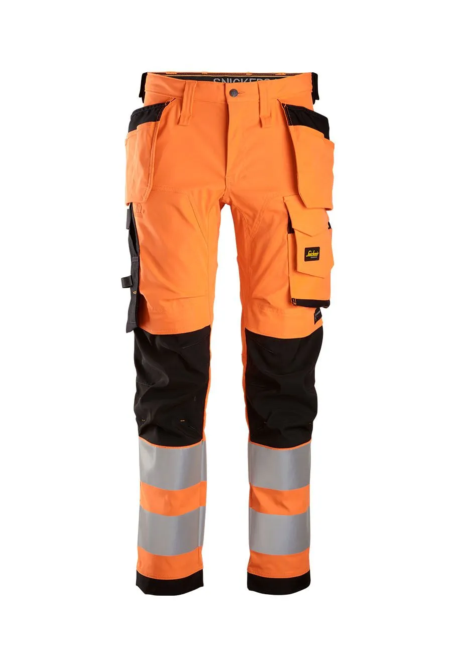 Snickers&#x20;Work&#x20;Trouser&#x20;High&#x20;Vis&#x20;Stretch&#x20;6243&#x20;-&#x20;Orange