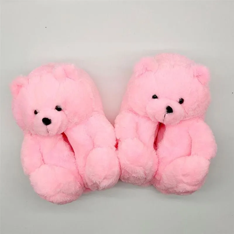 Snuggly Pink Teddy Bear Plush