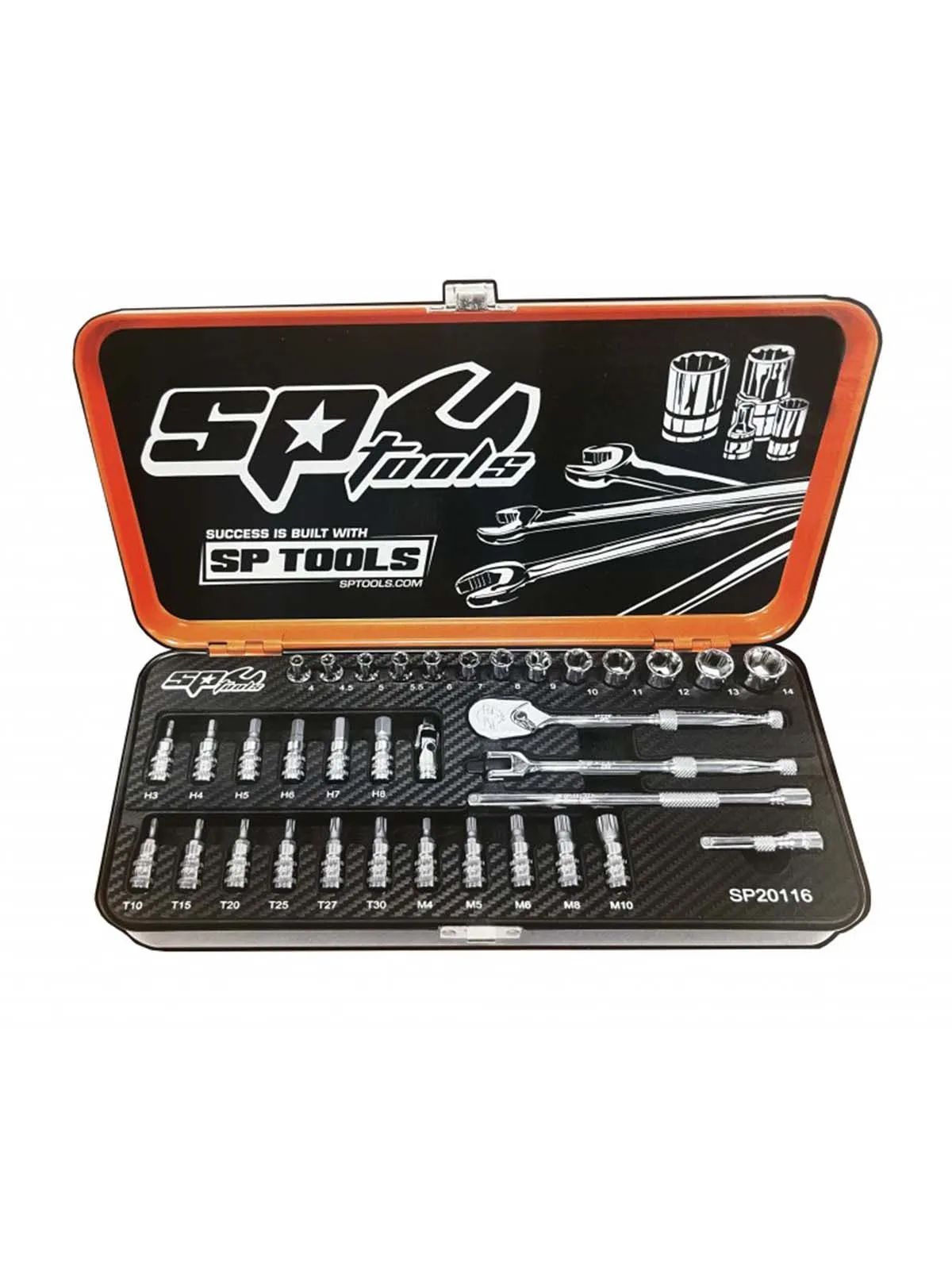 SP20116&#x20;1&#x2F;4&quot;&#x20;Socket&#x20;Set&#x20;Metric&#x20;36PC&#x20;-&#x20;SP&#x20;Tools