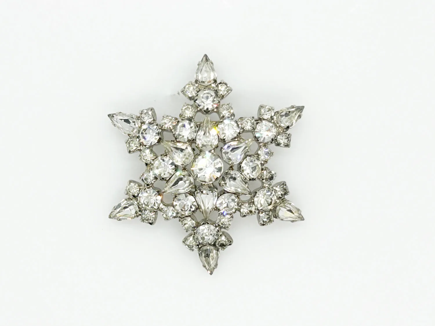 Star Light, Star Bright! Vintage Rhinestone Star Brooch