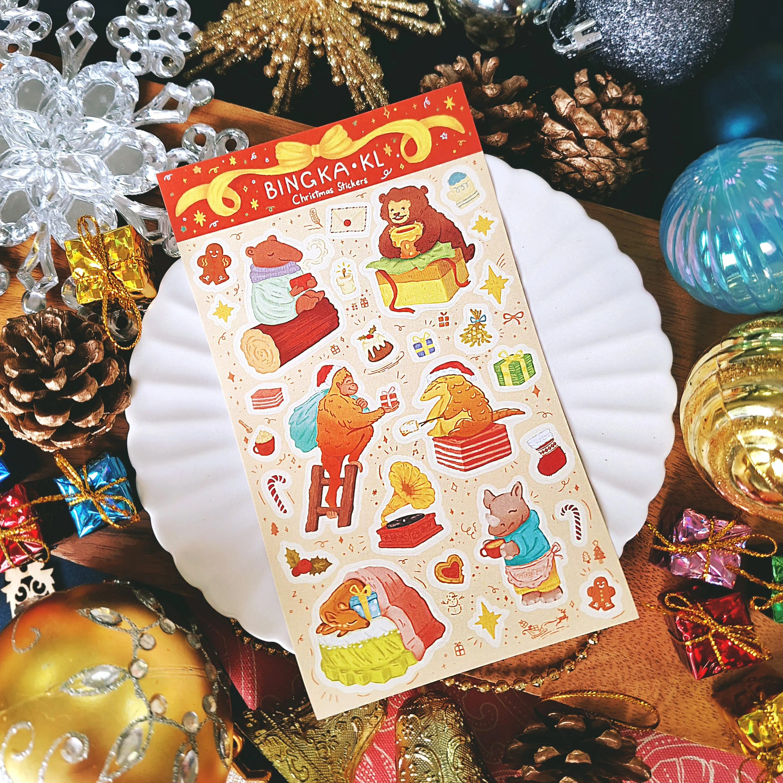 Stay Cozy Christmas Sticker Sheet