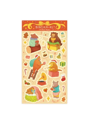 Stay Cozy Christmas Sticker Sheet