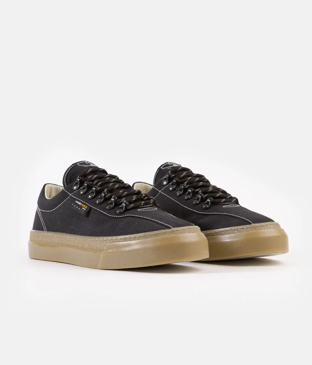 Stepney Workers Club Dellow Cordura Shoes - Black / Gum