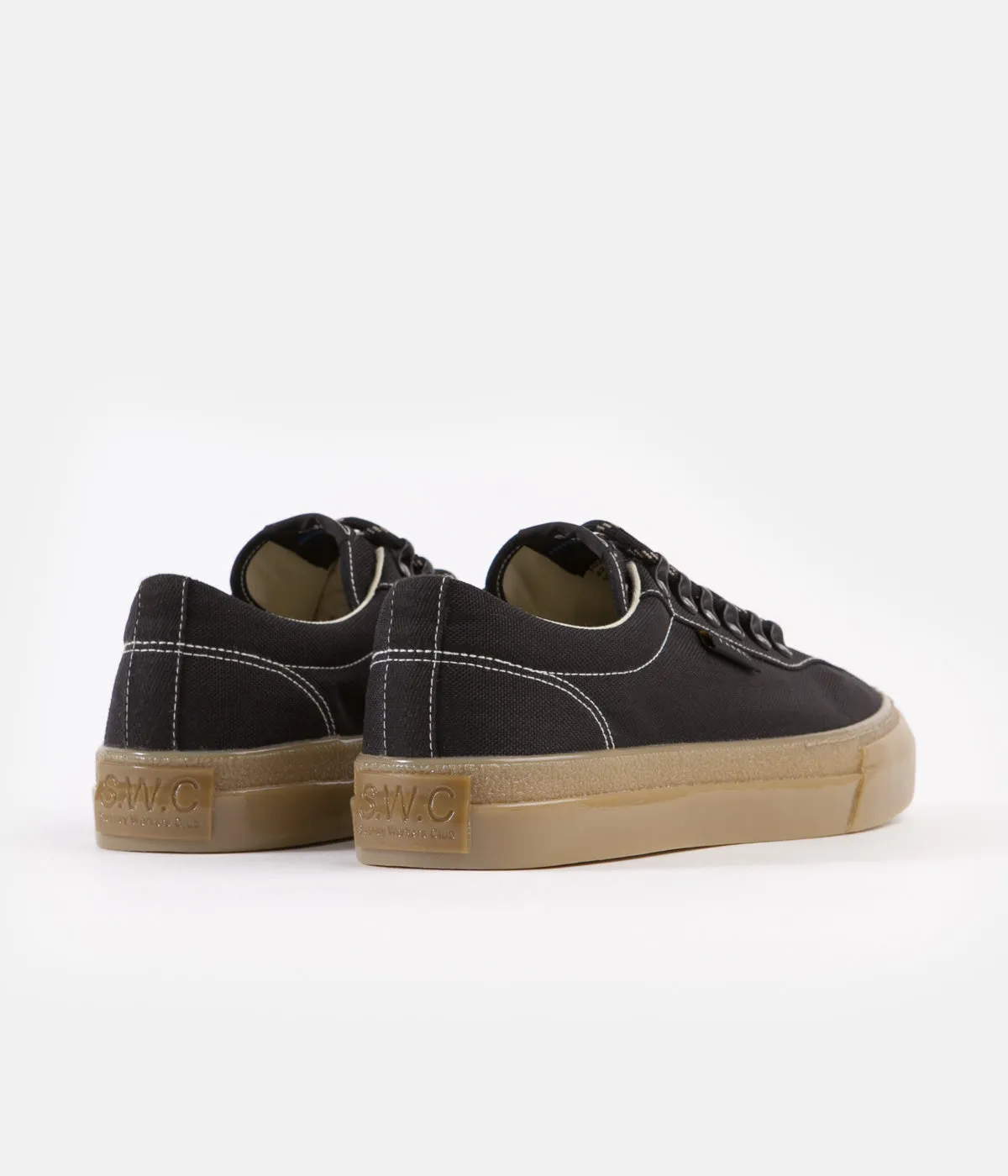 Stepney Workers Club Dellow Cordura Shoes - Black / Gum